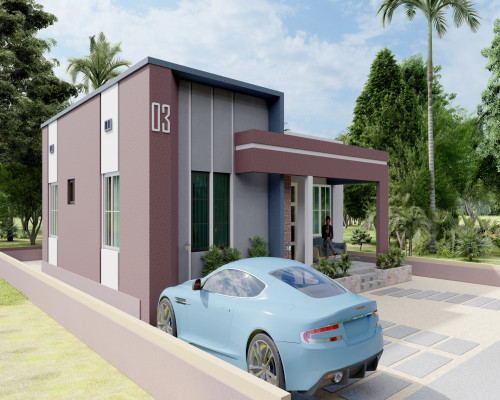 Site de GOGHIN Logement Haut Standing, Terrain bati, 300m²